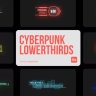 Cyberpunk Lowerthirds for After Effects